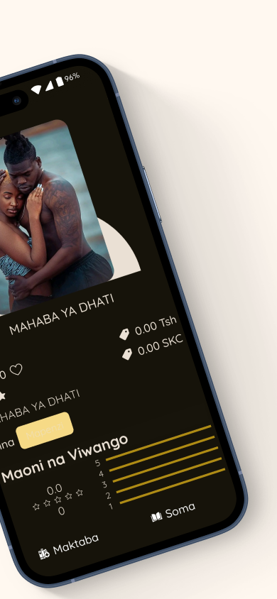Simulizi Kitaa app preview 3