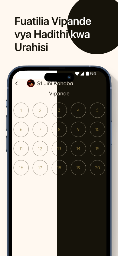 Simulizi Kitaa app preview 4